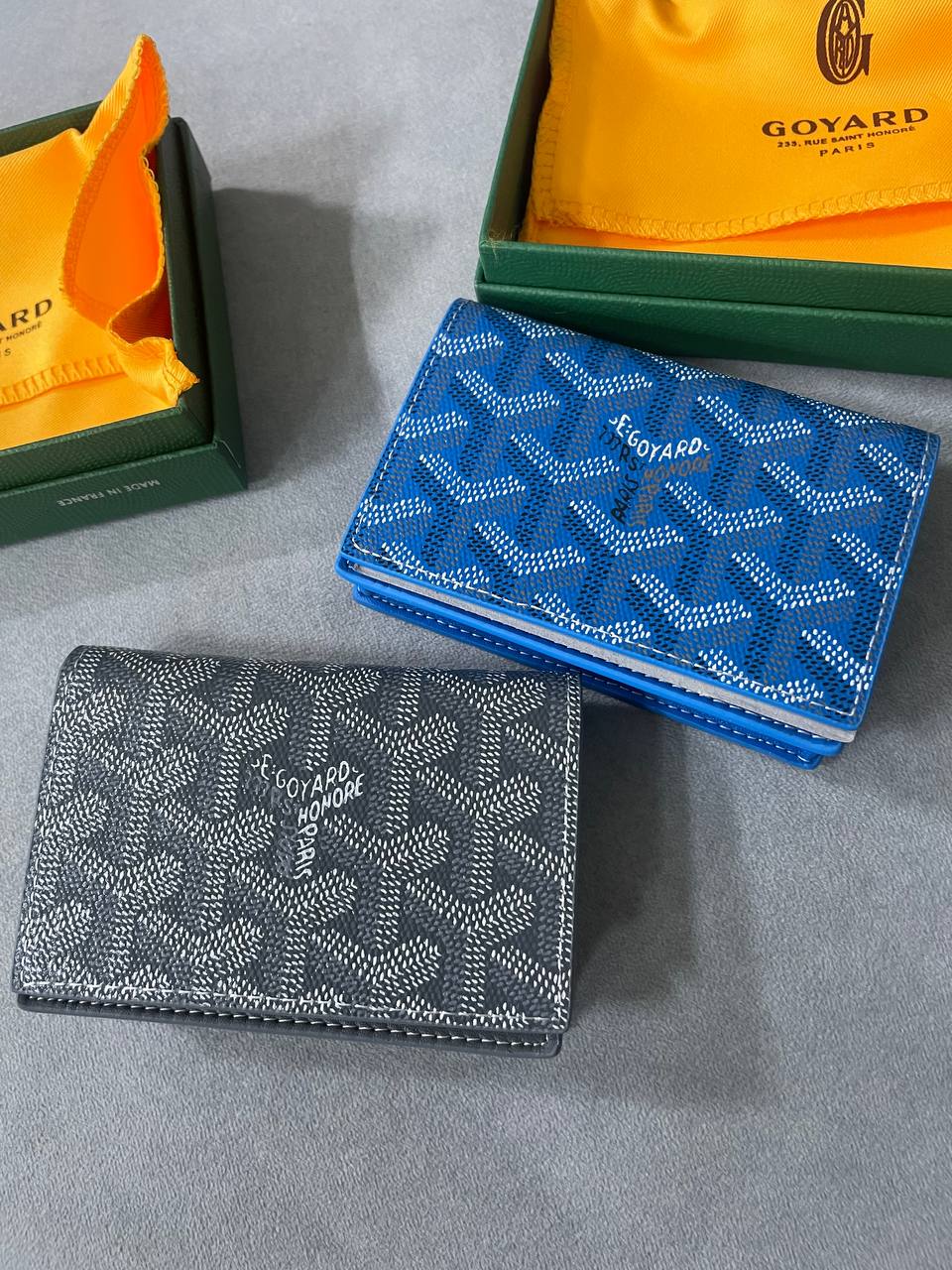 고야드 말쉐르브 카드 홀더(블랙,화이트,그린,옐로우,그레이,블루)