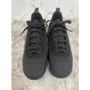 샤넬 운동화 믹스드파이버 스니커즈 블랙 금장