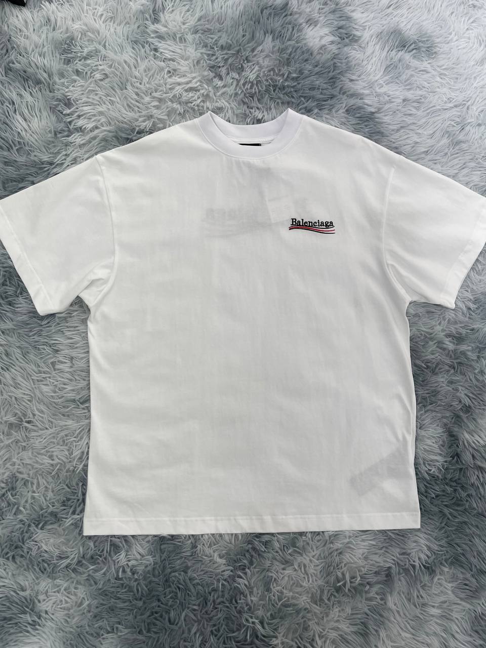 발렌시아가 레이브로고 티셔츠 (화이트,블랙,스카이블루)