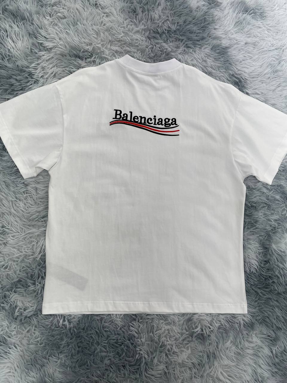 발렌시아가 레이브로고 티셔츠 (화이트,블랙,스카이블루)