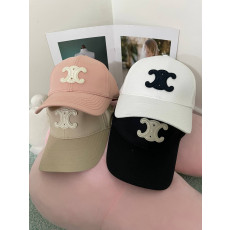 셀린느 트리옹프 볼캡모자(블랙,화이트,연베이지,핑크)