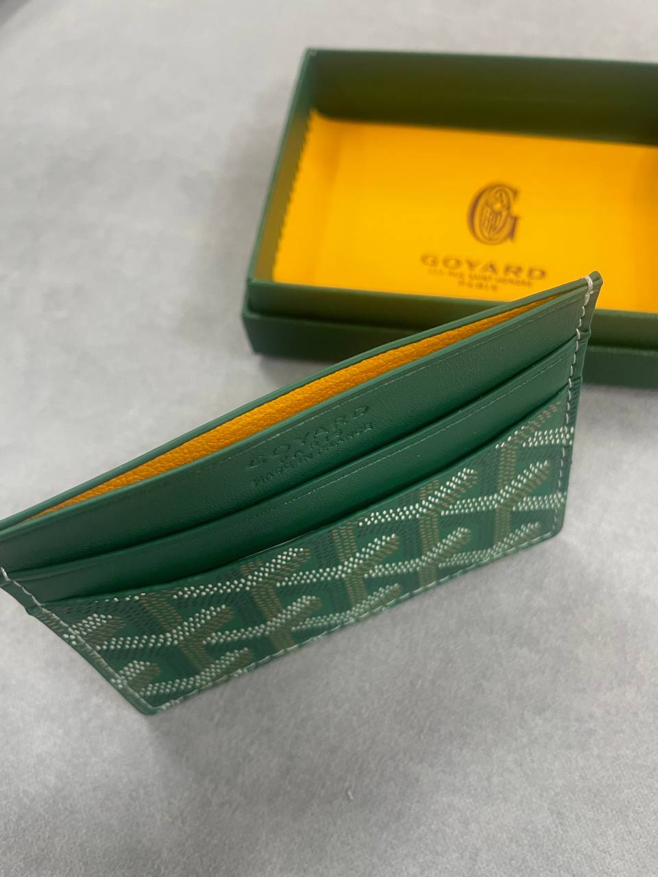 고야드 생쉴피스 카드지갑(옐로우,그린,블루)