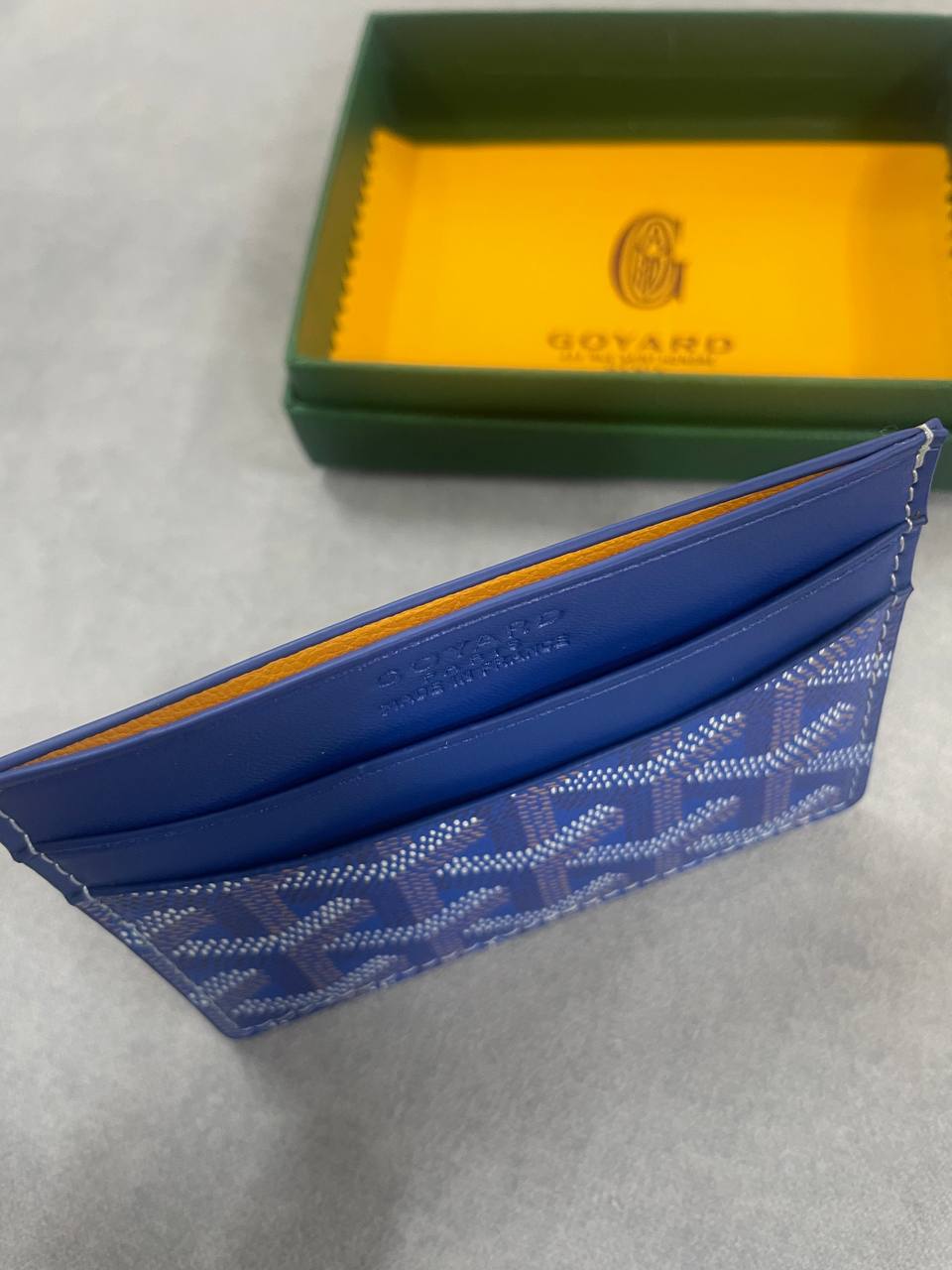 고야드 생쉴피스 카드지갑(옐로우,그린,블루)