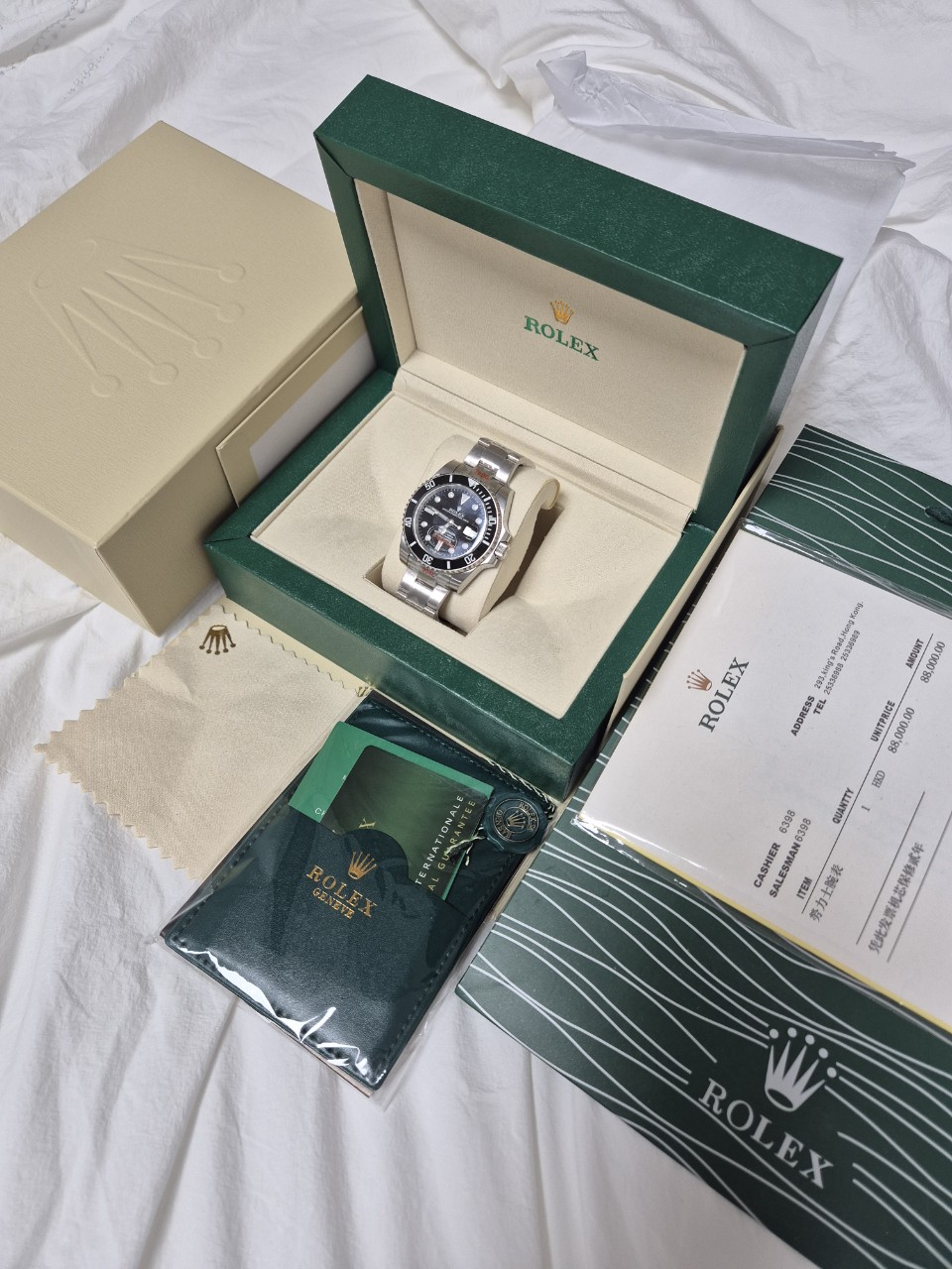 롤렉스 서브마리너 블랙 (남성)