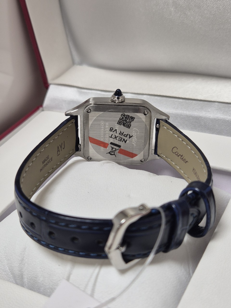 까르띠에 산토스 실버 (여성)