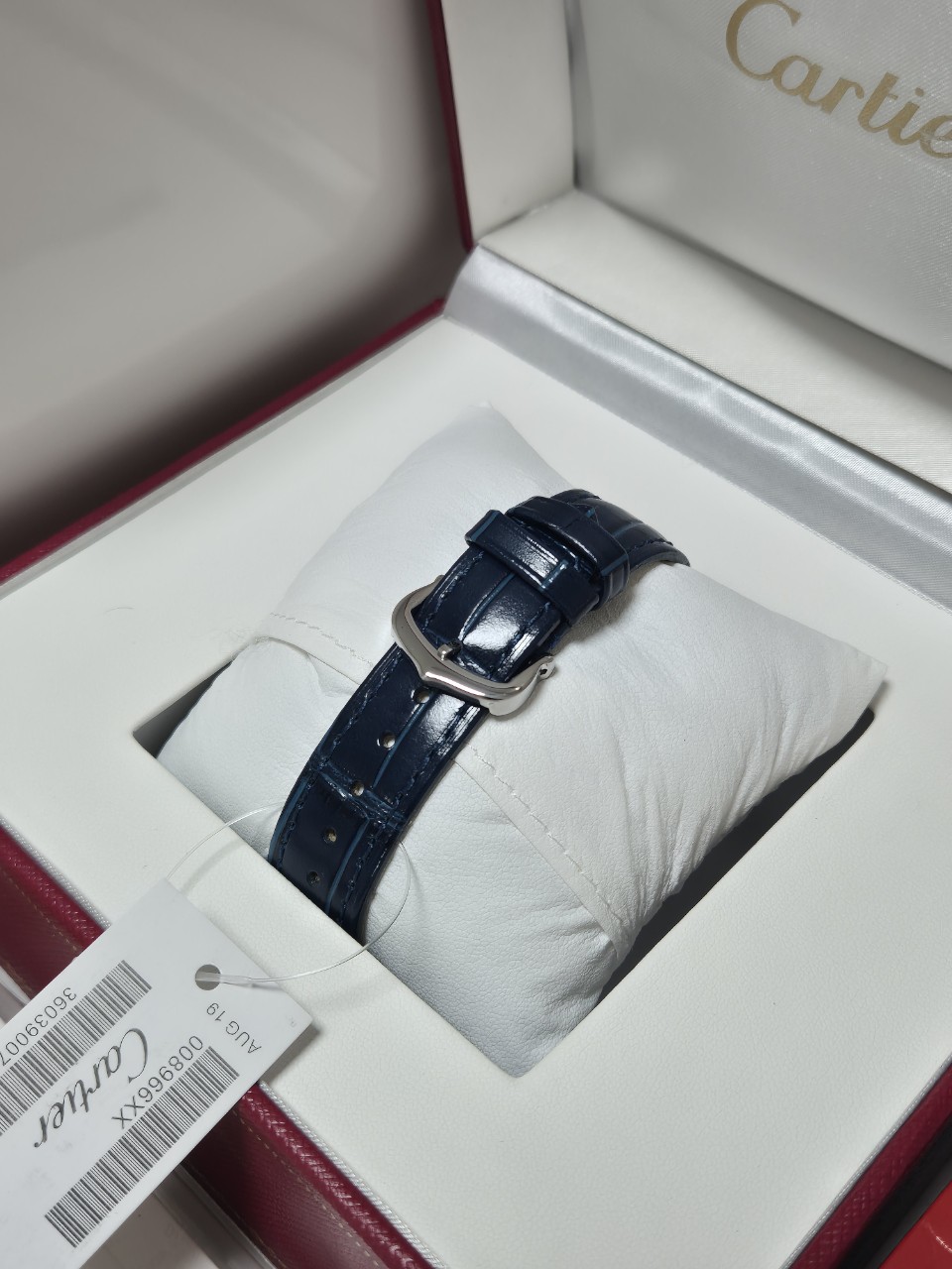 까르띠에 산토스 실버 (남성)