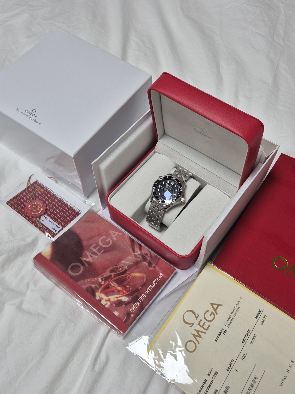 오메가 씨마스터 다이버300 블랙(남성)