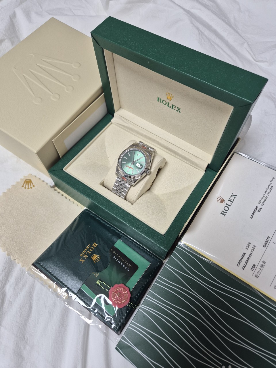 롤렉스 데이저스트 민트그린 (남성)