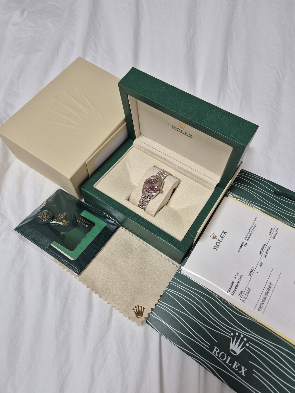 롤렉스 데이저스트 초콜릿 쥬빌리 (여성)