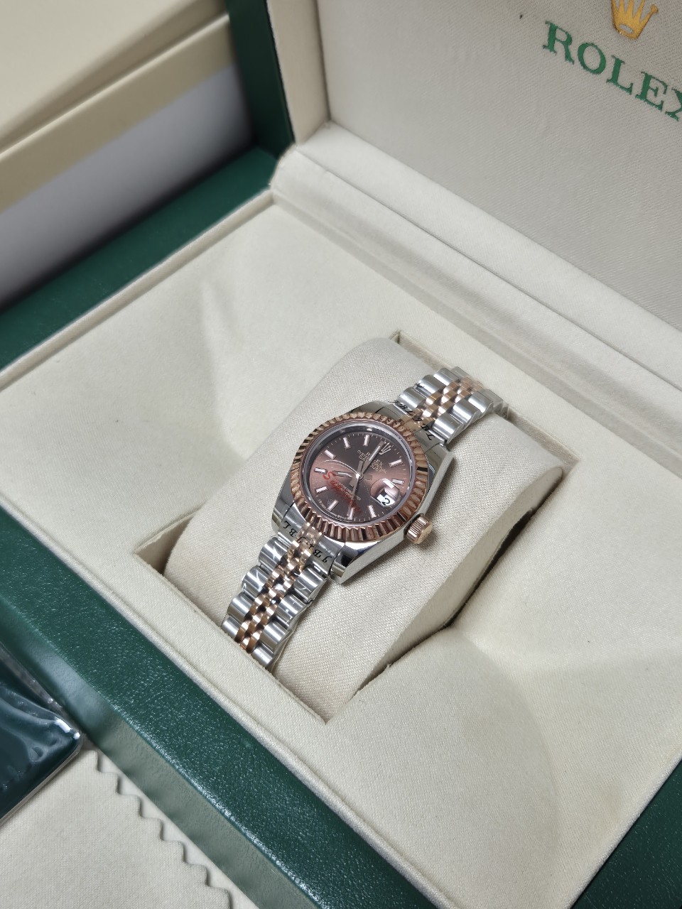 롤렉스 데이저스트 초콜릿 쥬빌리 (여성)