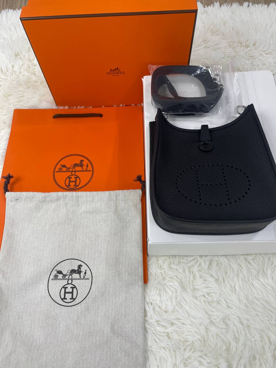 에르메스 에블린 백 (블랙)