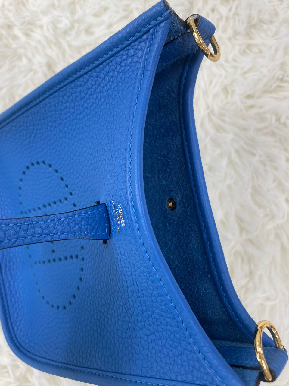 에르메스 에블린 백 (블루)