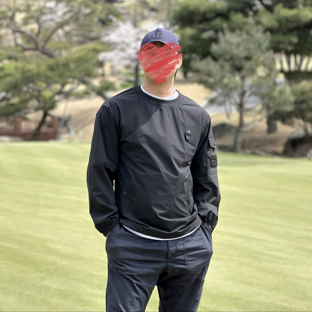 [Amazing Cre]  어메이징크리 플렉스모션 우븐 라운드 아노락