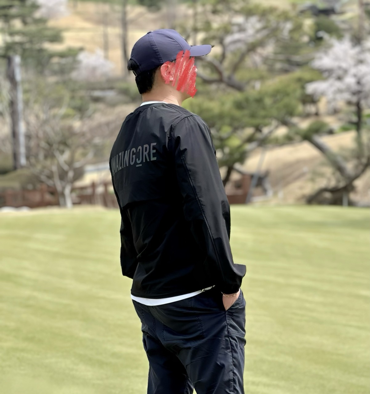 [Amazing Cre]  어메이징크리 플렉스모션 우븐 라운드 아노락