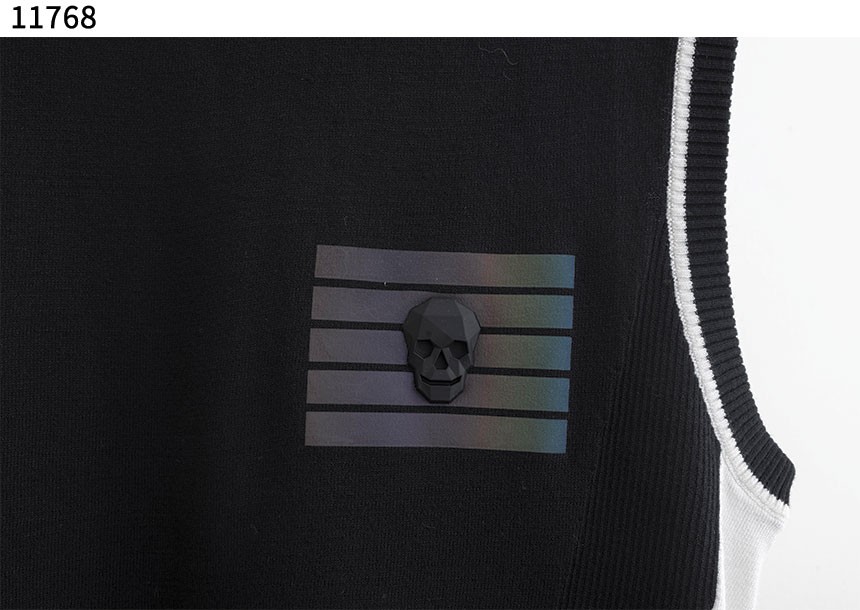 [AMAZINGCRE] 여성 니트 라운드 베스트