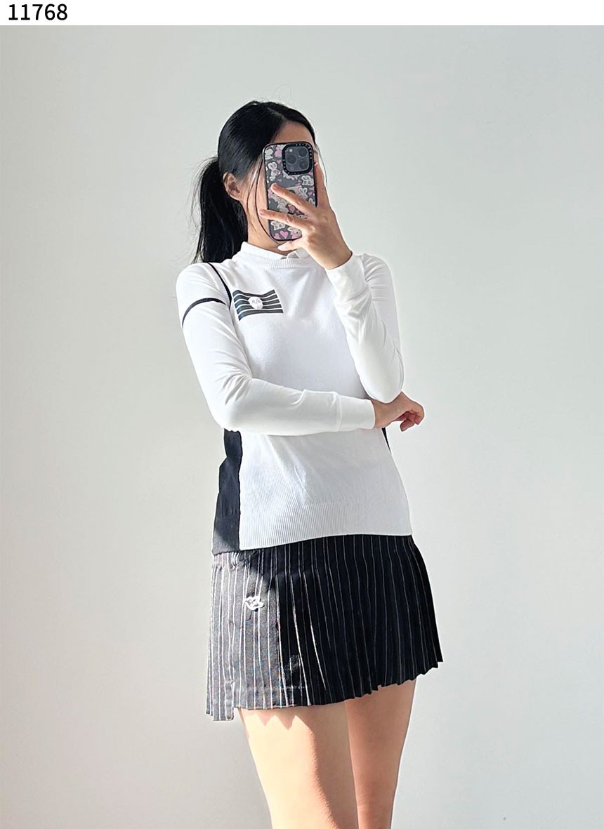 [AMAZINGCRE] 여성 니트 라운드 베스트