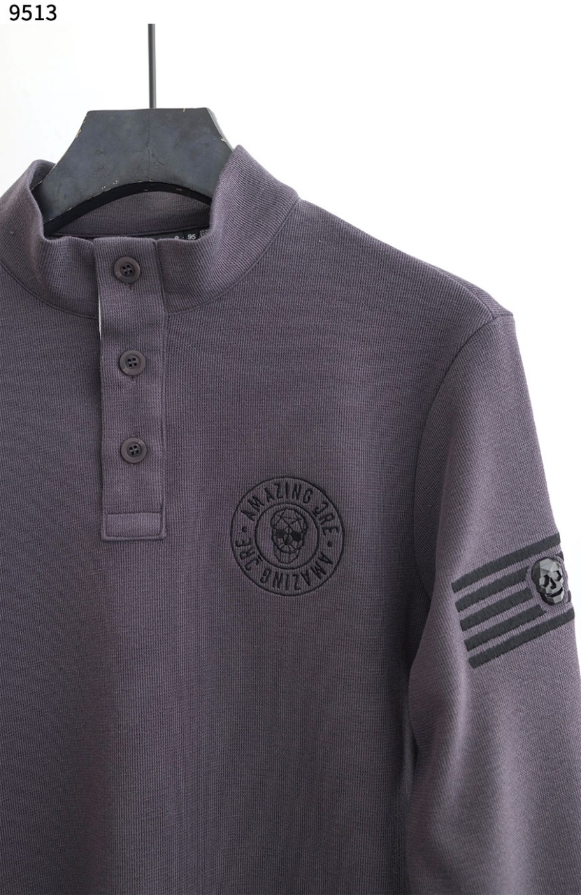 [AMAZINGCRE] 스웨터 모크넥 티셔츠