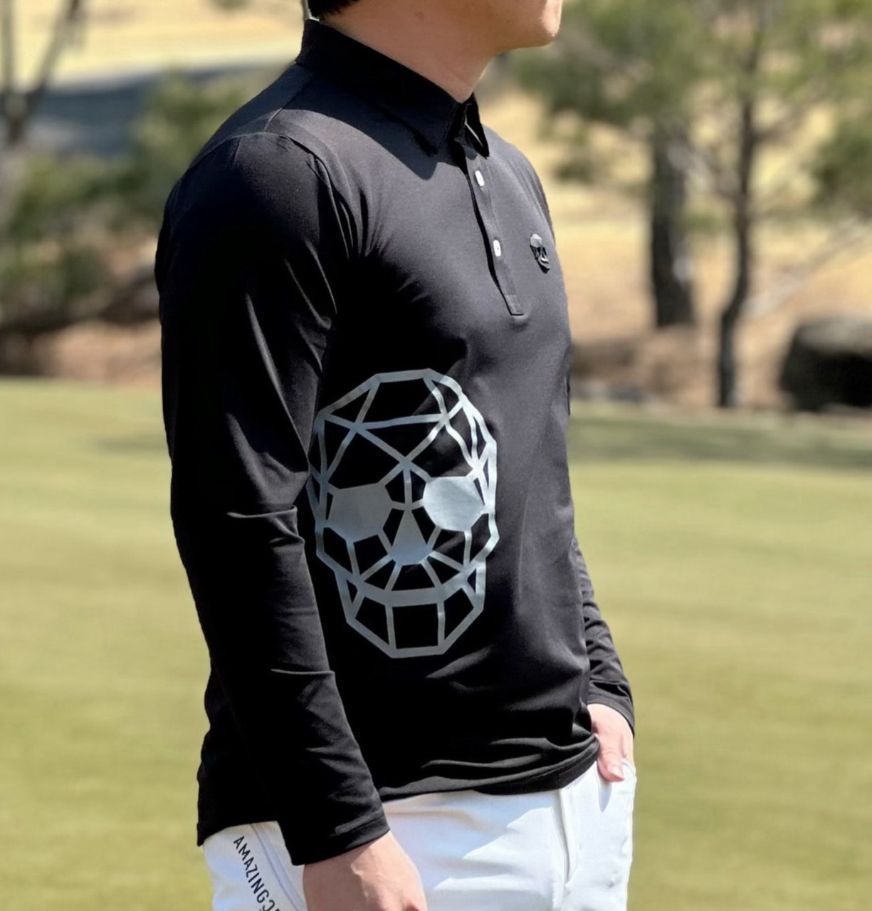 [Amazing Cre]   어메이징 크리 스컬 롱슬리브 티셔츠