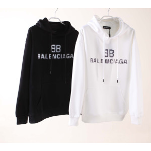 [BALEN CIAGA ] 발렌시아가 Pixel-Logo   후드탑