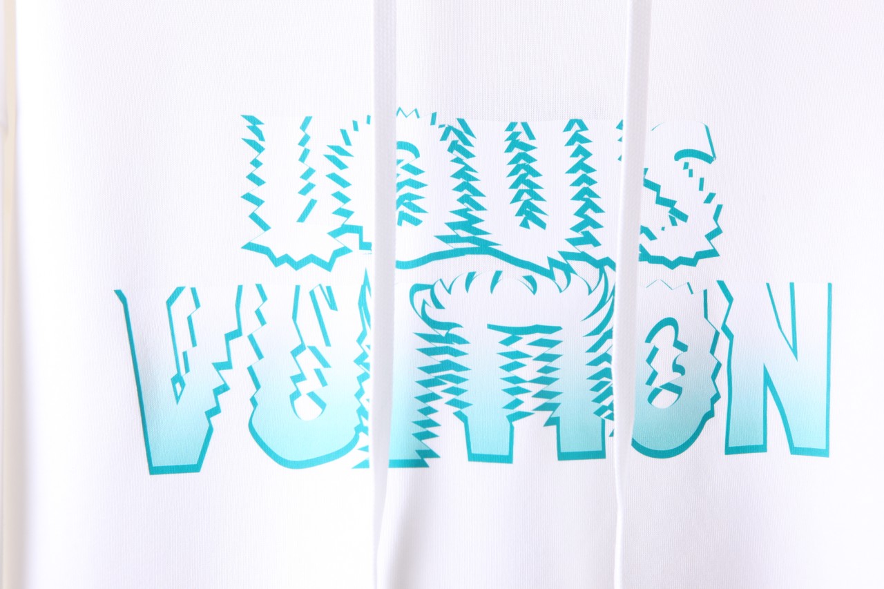 [ louis vuitton ] 루이비통 레터링  그라데이션  후드탑