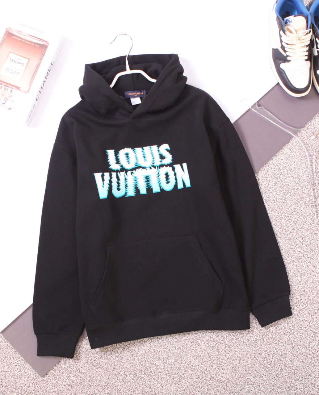 [ louis vuitton ] 루이비통 레터링  그라데이션  후드탑