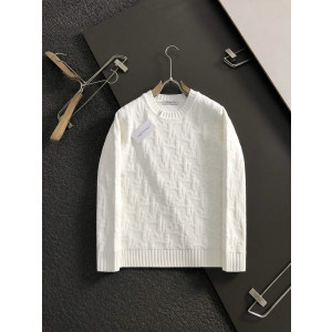 디올 자수로고 자가드 양모라운드