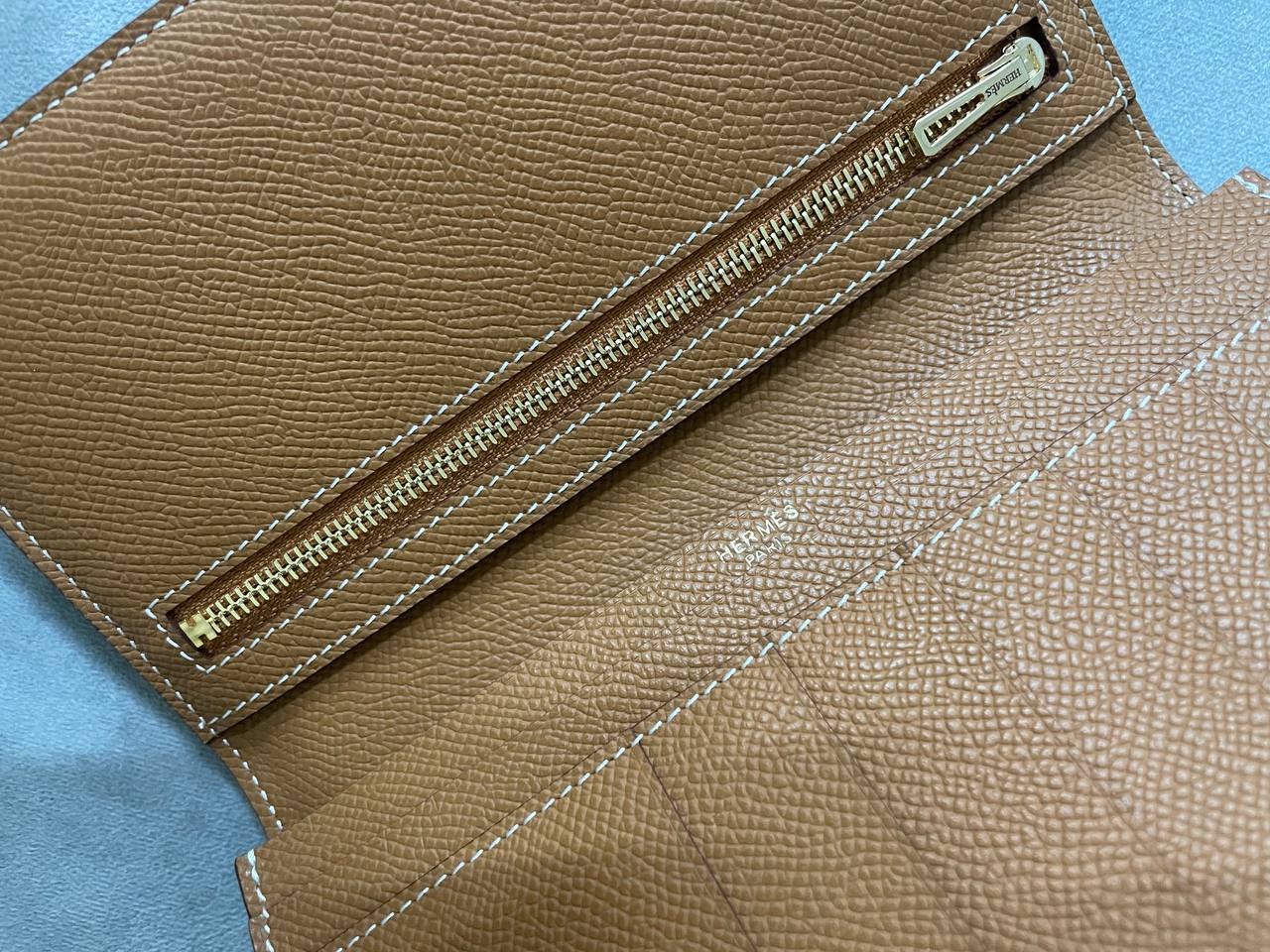 [HERMES] Bearn 수플레 장지갑