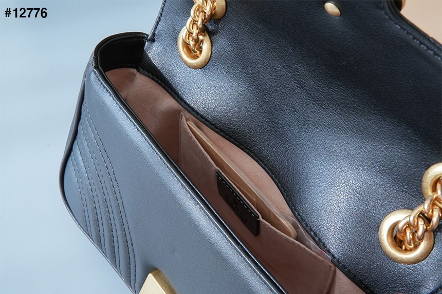 [GUCCI] 구찌 GG 마몽 마틀라세 숄더백 스몰