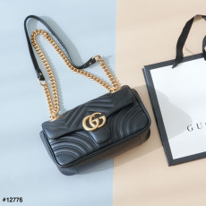 [GUCCI] 구찌 GG 마몽 마틀라세 숄더백 스몰