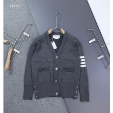 [THOM BROWNE] 톰브라운 여성 사선완장 클래식 브이넥 가디건