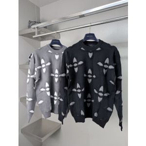 루이비통 텍스쳐드 코튼 울 스웨터