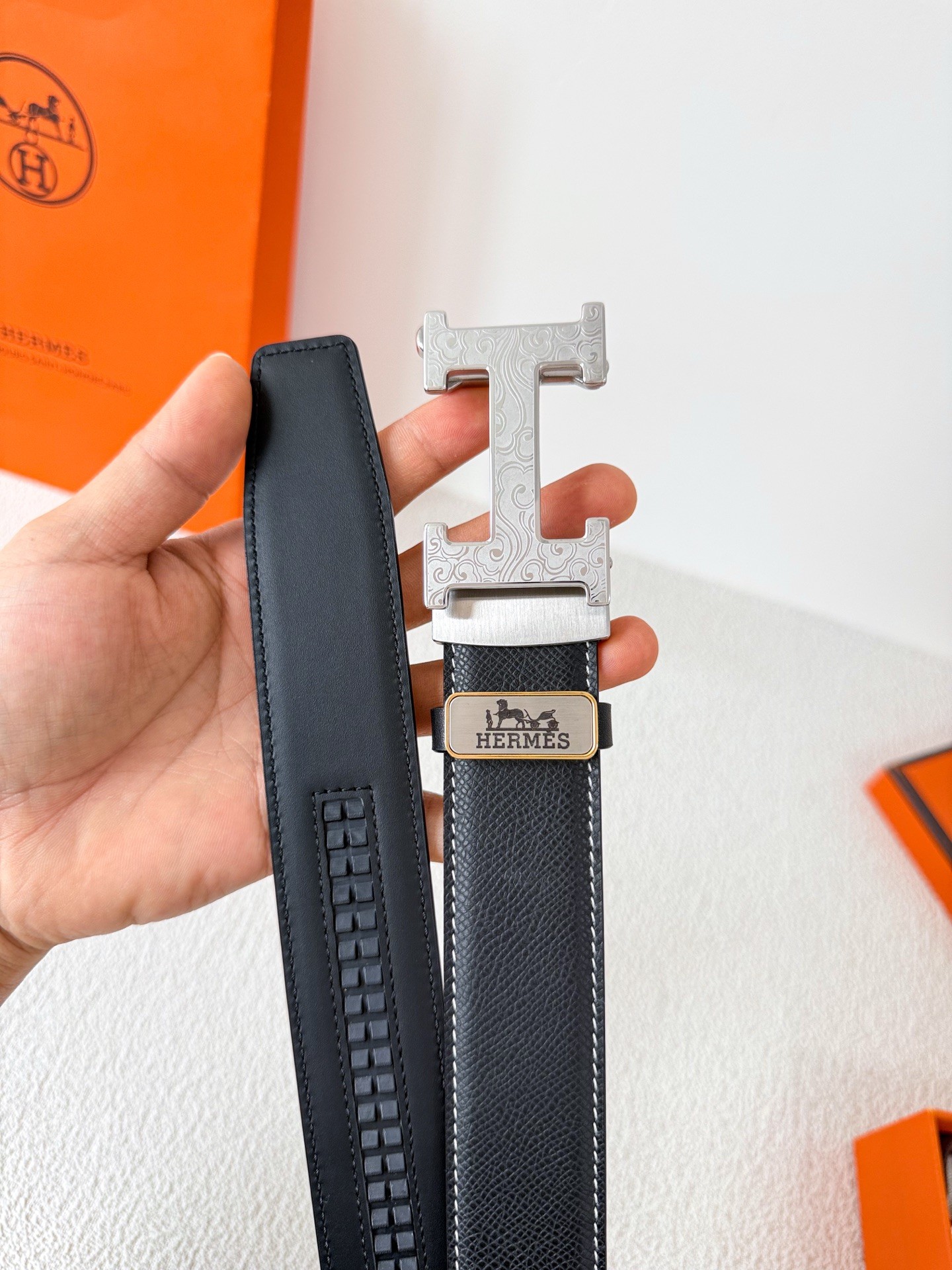 [Hermes-에르메스] 3.5 남녀공용 가죽 벨트