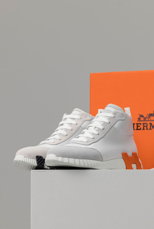 [HERMES] 에르메스 바운싱 스니커즈 하이탑
