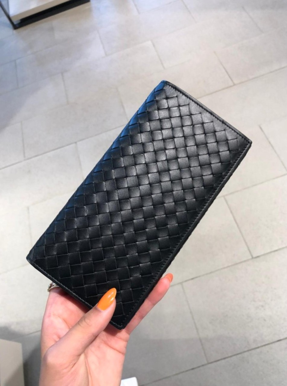 [BOTTEGA VENETA] 보테가베네타 인트레치아토 플랩 콘티넨탈