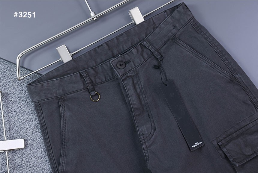 [STONE ISLAND] 스톤아일랜드 유틸리티 콤파스 와펜 카고 팬츠