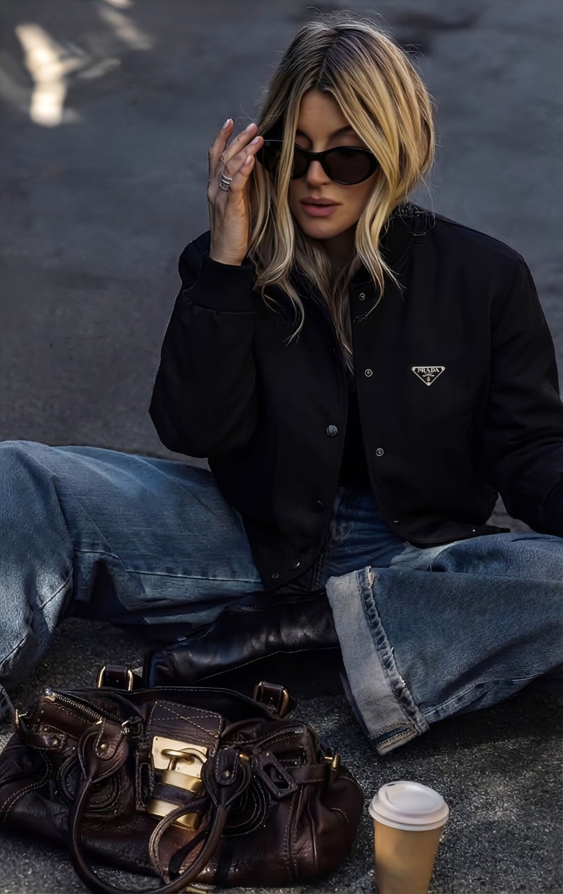 2026 S/S 프라다  바시티 커플 자켓