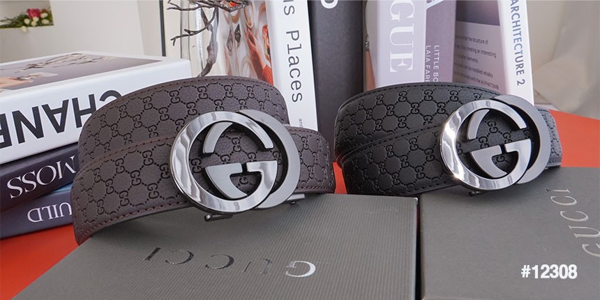 [GUCCI] 구찌 남성용 시마 써클GG로고  2컬러 자동벨트