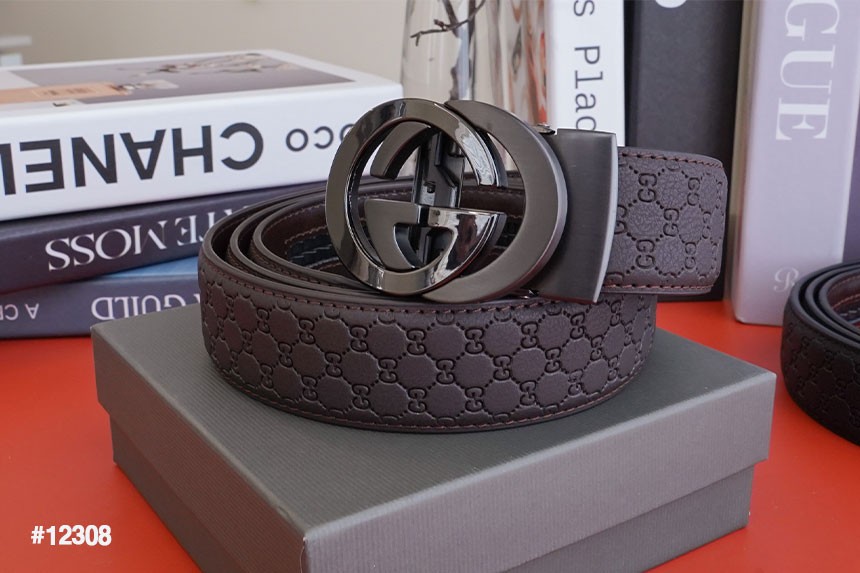 [GUCCI] 구찌 남성용 시마 써클GG로고  2컬러 자동벨트